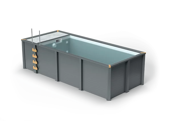 piscine aluminium sur mesure 85